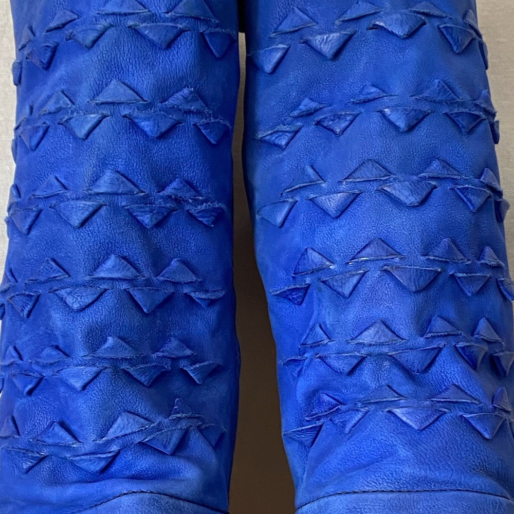 π A.S.98 Blue Boots - Picture 15 of 16